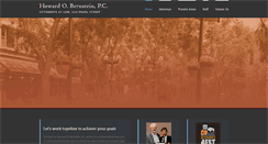 Desktop Screenshot of bernsteinattorney.com